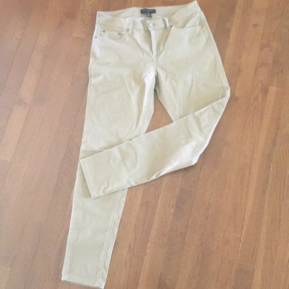 Banana republic skinny pants khaki size 6 28
